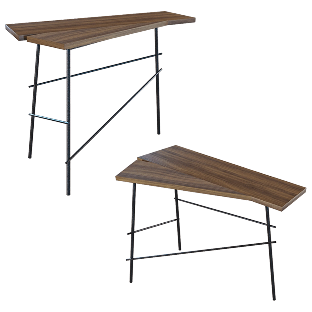 Heerenhuis Manufactuur - Coffee table Scrap low 3D Model