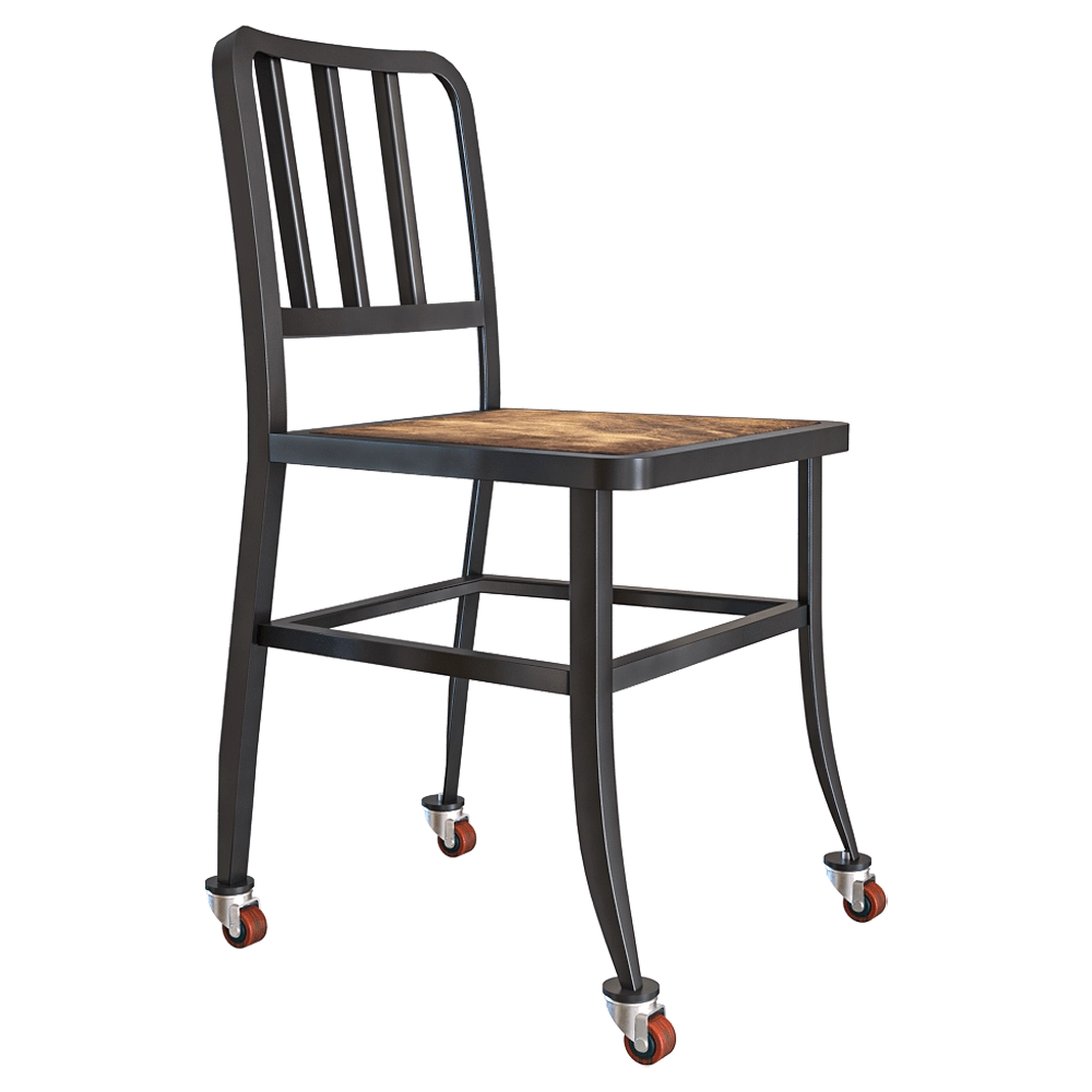 Heerenhuis Manufactuur - Metal chair wheels 3D Model