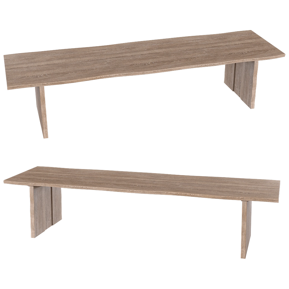 Heerenhuis Manufactuur - Oak table Altar 3D Model