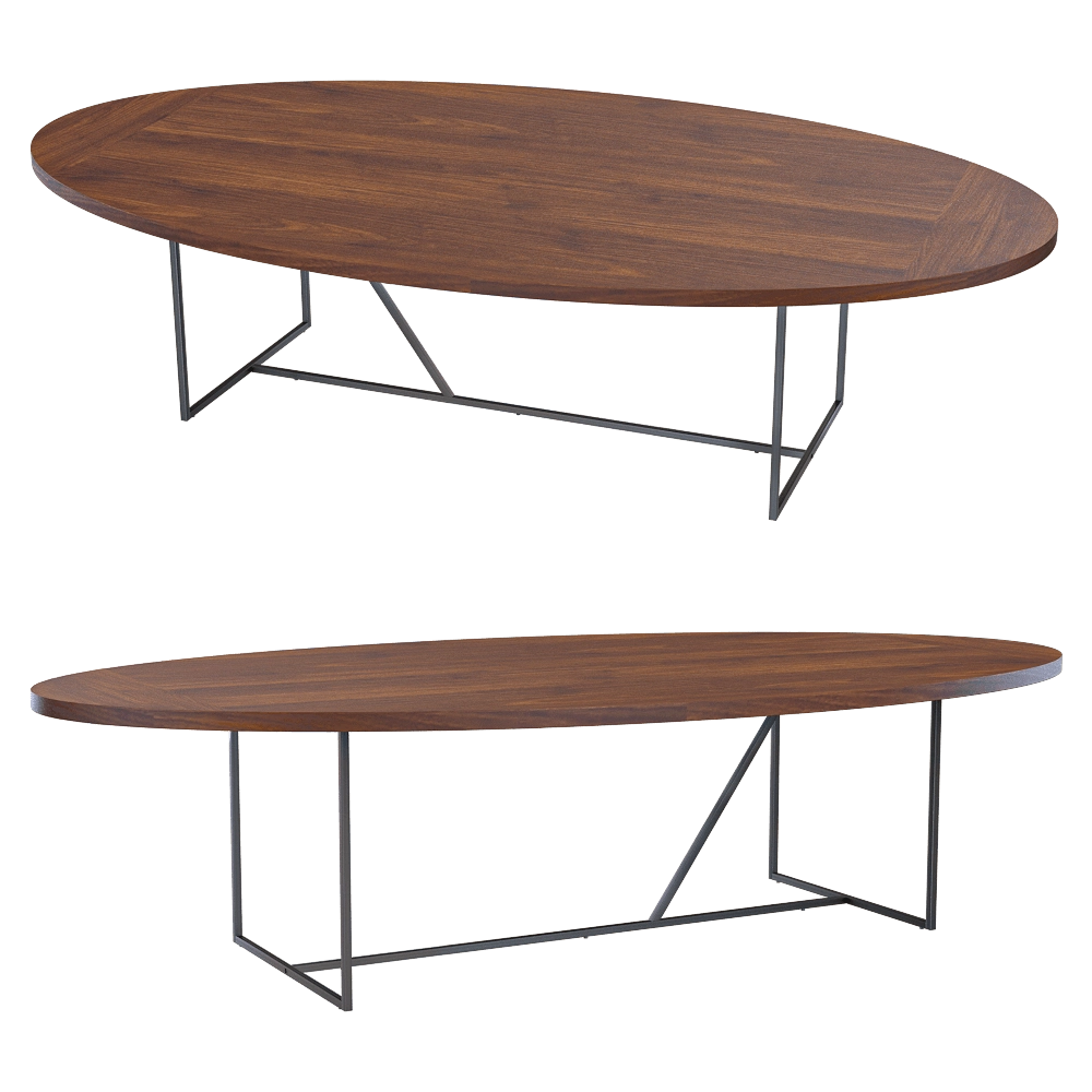 Heerenhuis Manufactuur - Table Mesa Ov 3D Model