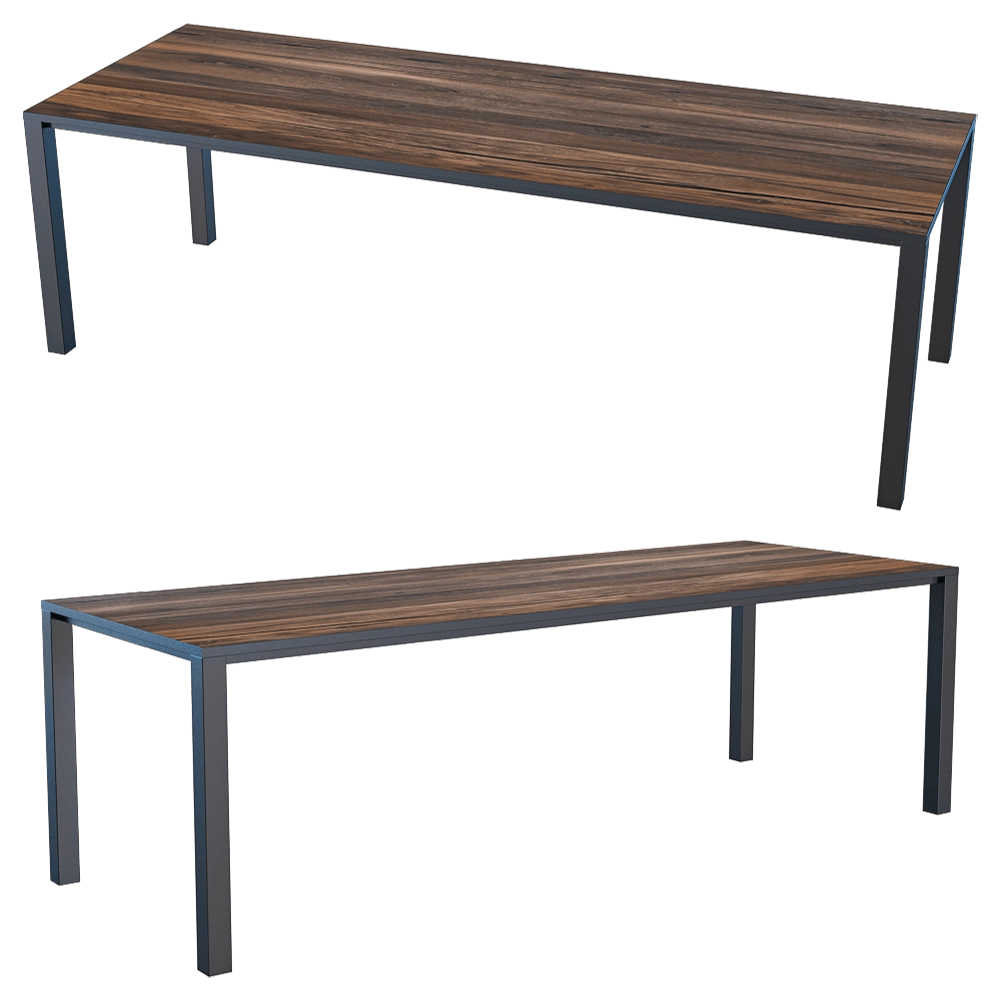Heerenhuis Manufactuur - Teak table CTR 3D Model