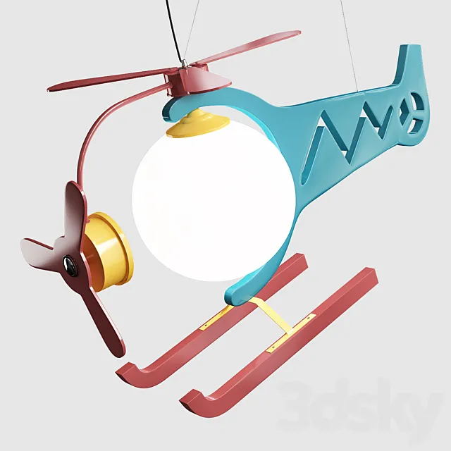 Helicopter lamp Free Download