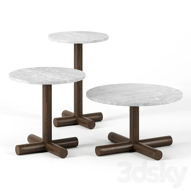Helix Tables by Exteta 3DModel