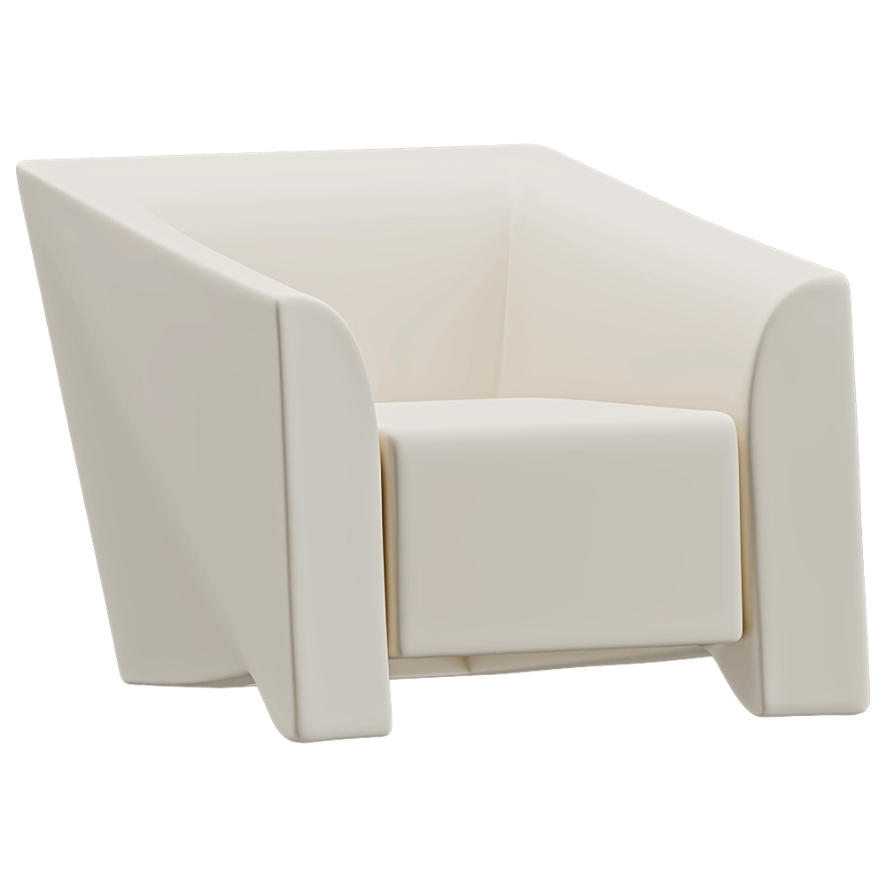 Heller Furniture - Armchair Mario Bellini 1 3D Model