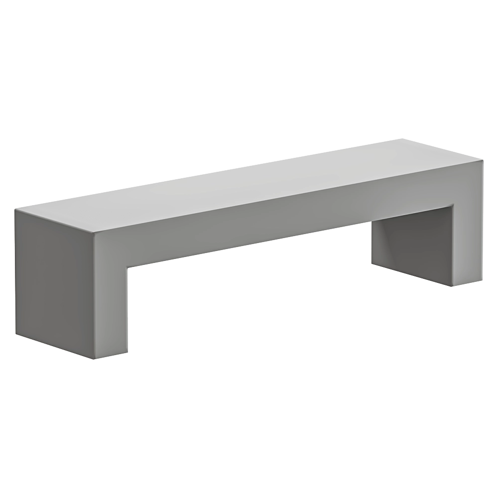 Heller Furniture - Bench Vignelli 3D Model