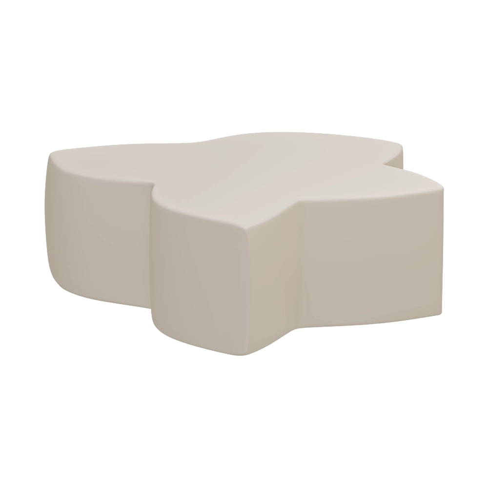 Heller Furniture - Coffee teble Gehry 3D Model