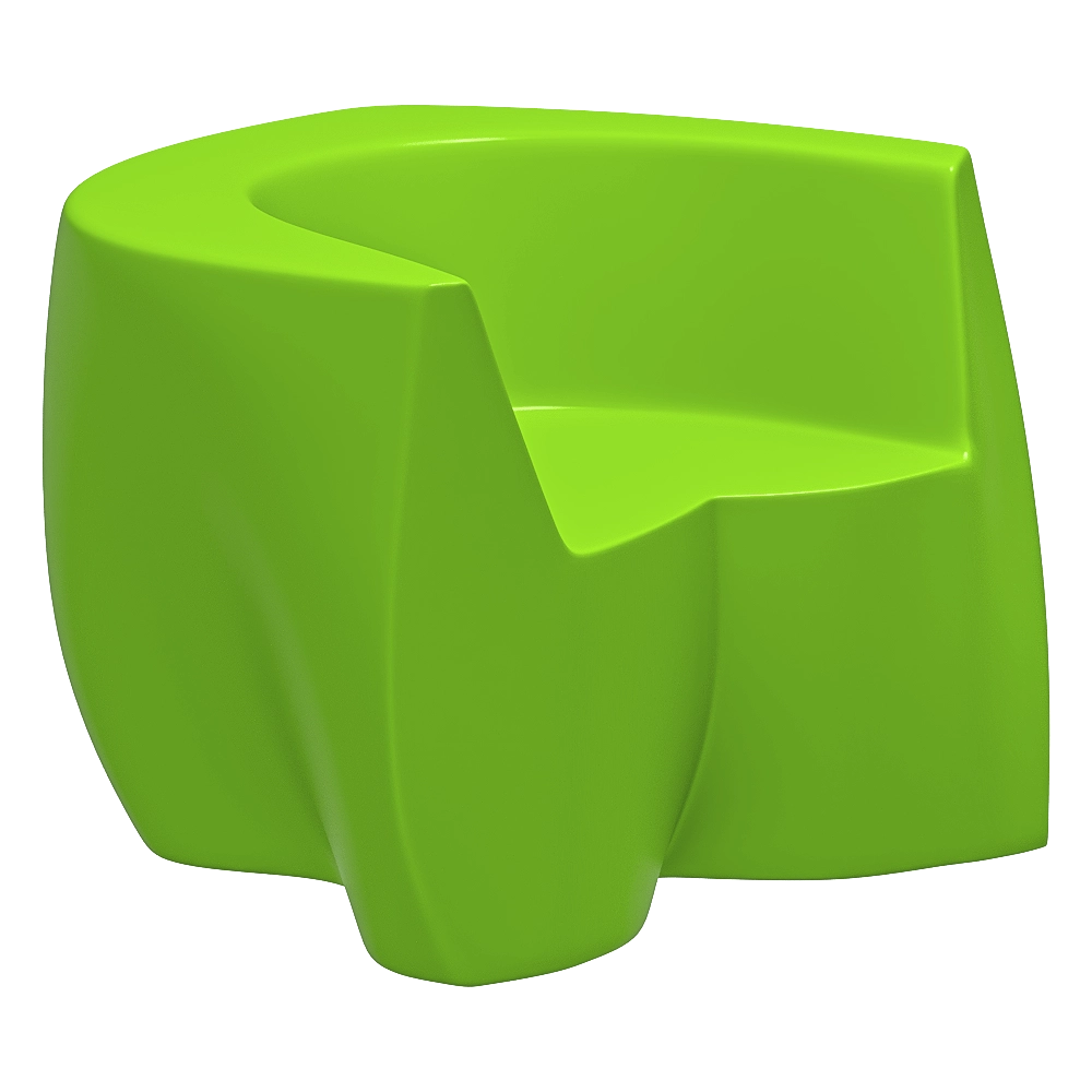 Heller Furniture - Easy chair Gehry 3D Model