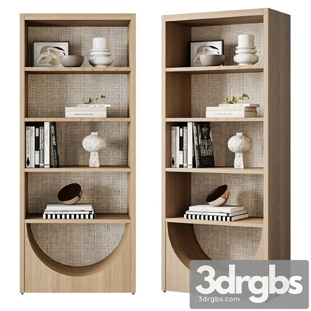 Helms Bookcase 3D Model Free