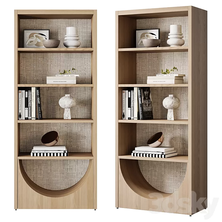 Helms Bookcase 3D Model
