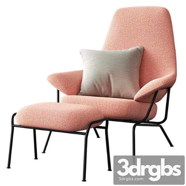 Hem hai chair 3D Model Free