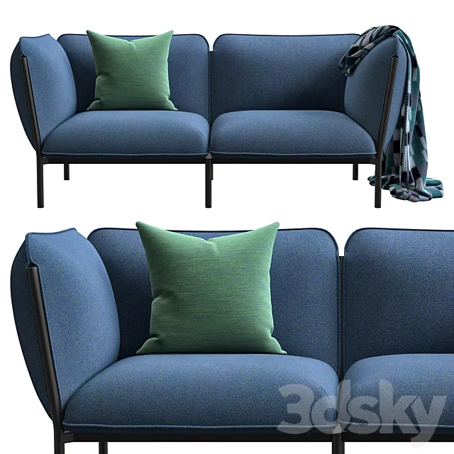 Hem Kumo Modular 2-Seater Sofa 3DModel