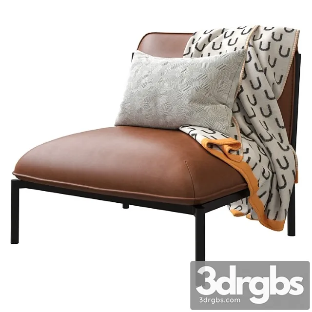 Hem kumo modular single-seater leather 3D Model Free