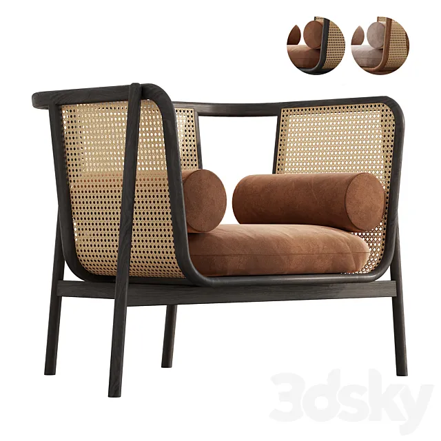 Hem Lounge Chair 3D Model