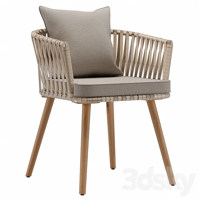 Hemilce chair 3D Model