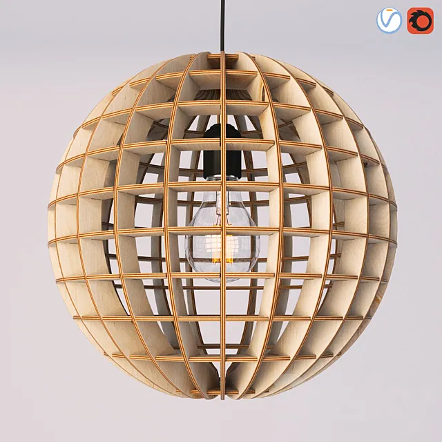 Hemmesphere lighting Large 3D Model