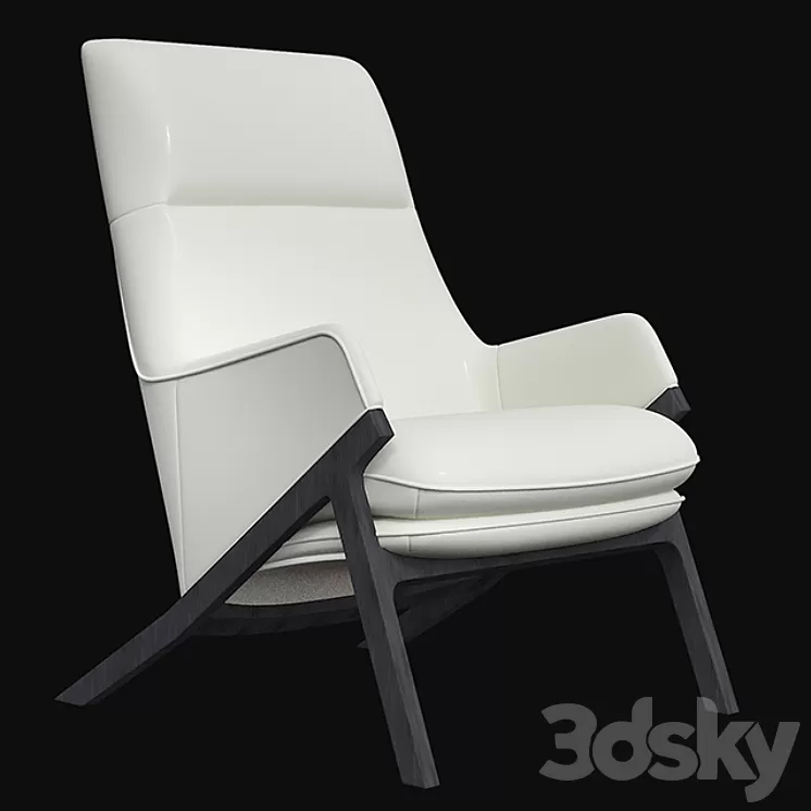 Henata Lounge Chair 3D Model