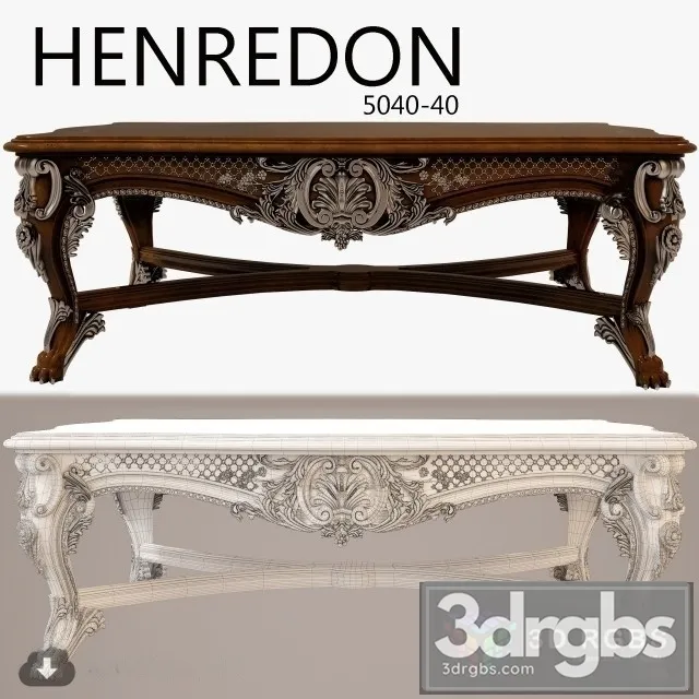 Henredon 5040 Table 3D Model Free