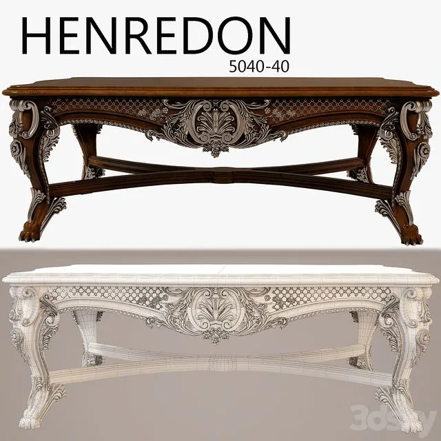 HENREDON COCKTAIL TABLE 5040-40 3D Model