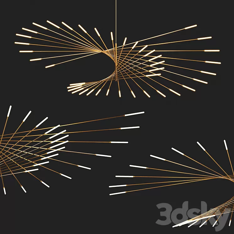 Henri Bursztyn _M101 PENDANT LAMP 3D Model Free