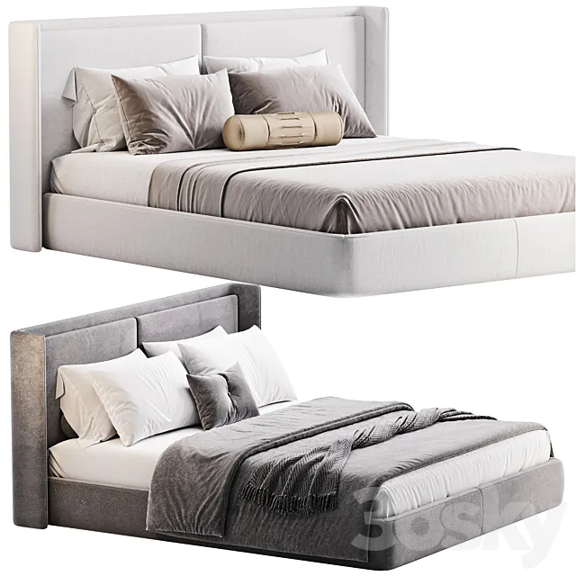 Henry Bed by The Highwall 3D Model