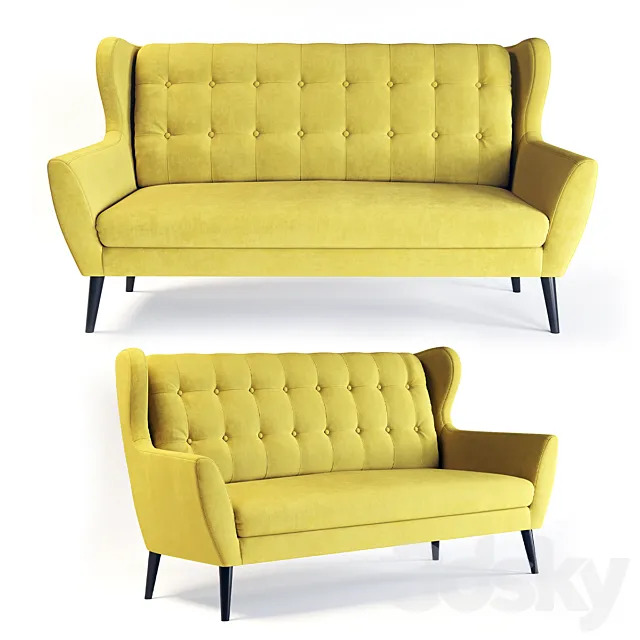 Henry Sofa 3D Model
