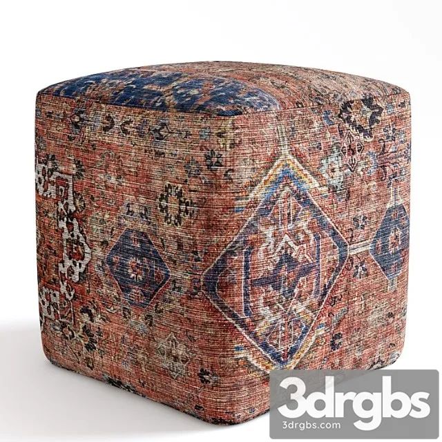Henty pouf 2 3D Model Free