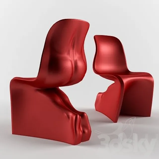 Her chair By Fabio Novembre 3D Model