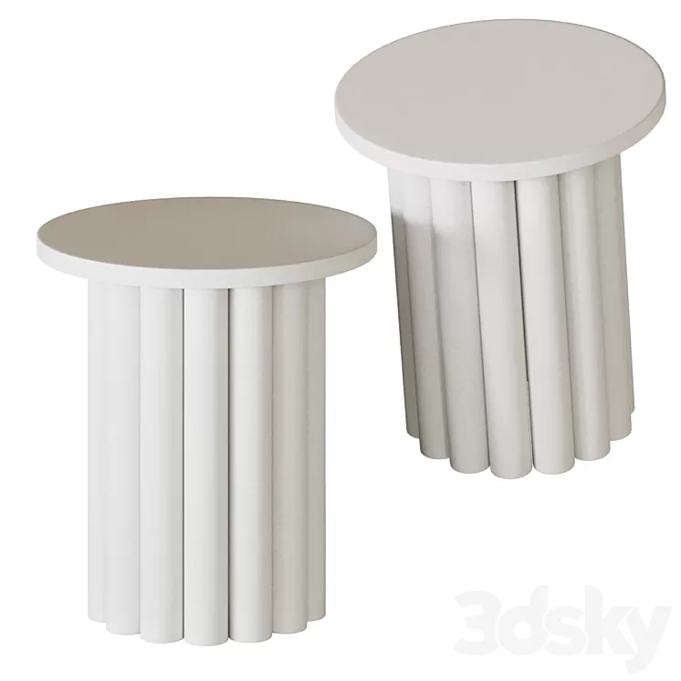 Hera Side Table 3D Model