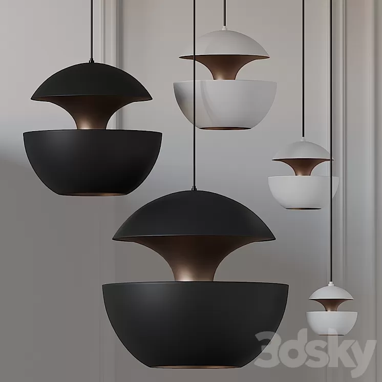 Here Comes the Sun Pendant Light By Bertrand Balas 3D Model