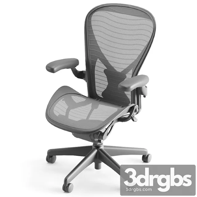 Herman miller aeron 2 3D Model Free