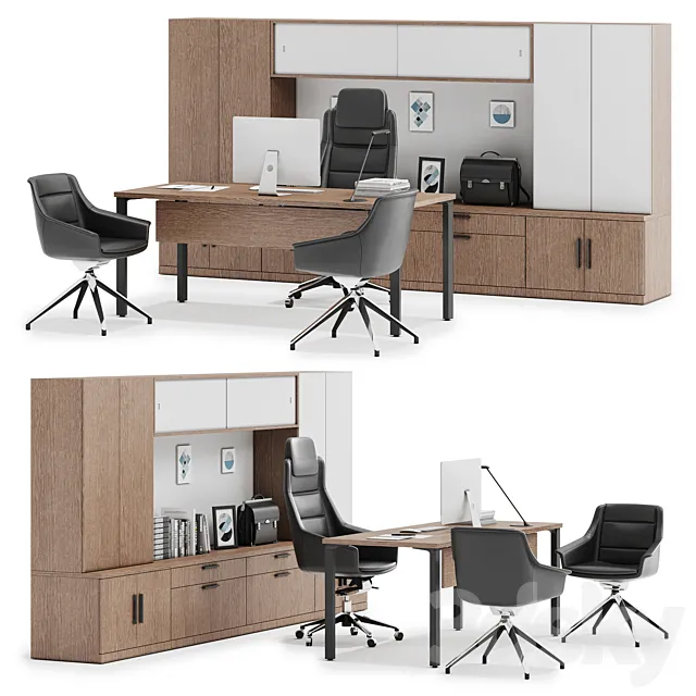 Herman Miller Canvas Private Office (v10) 3D Model