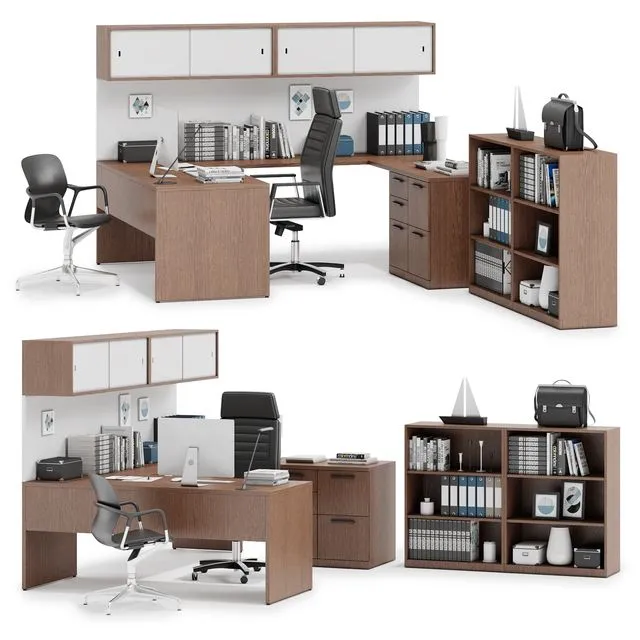 Herman Miller Canvas Private Office (v9) 3D Model