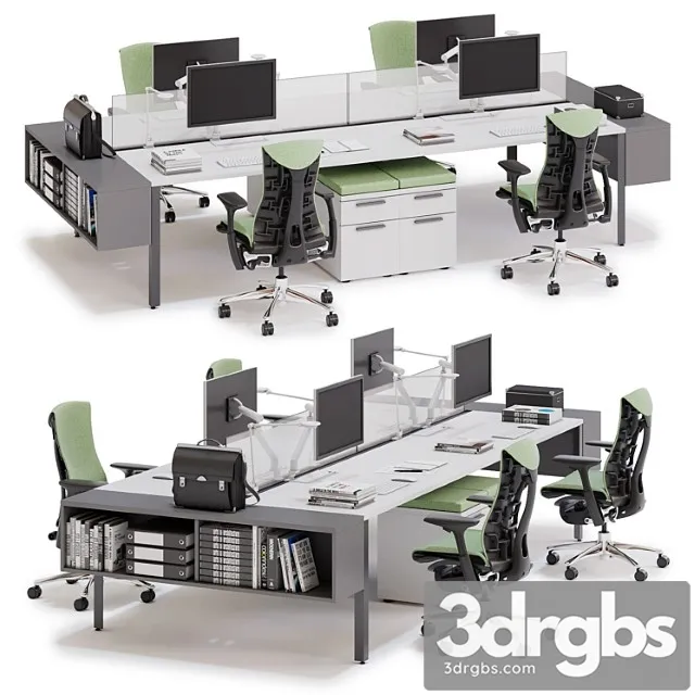 Herman Miller Layout Studio V12 3D Model Free