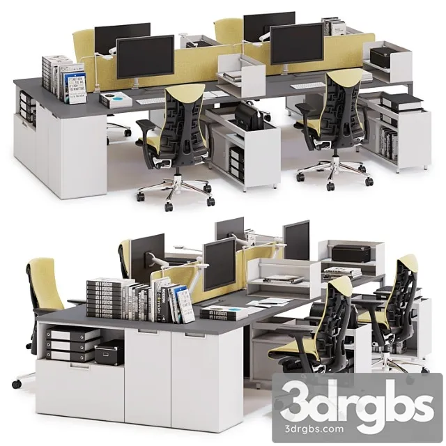 Herman miller layout studio (v2) 2 3D Model Free