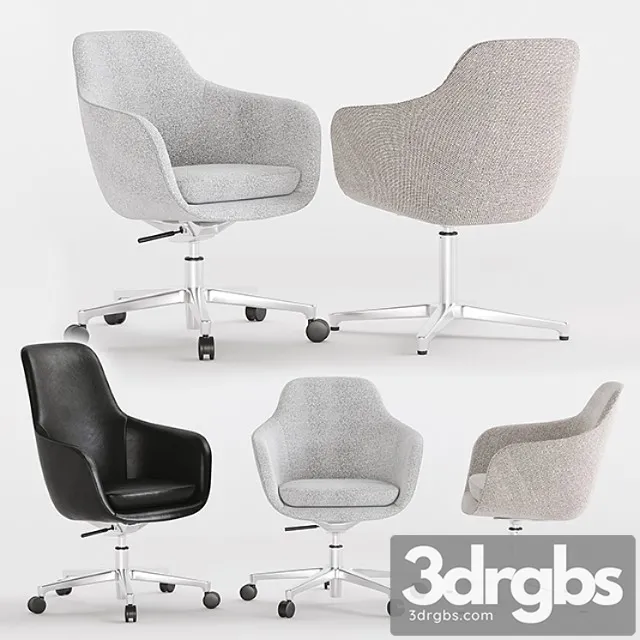 Herman miller Saiba chair 2 3D Model Free