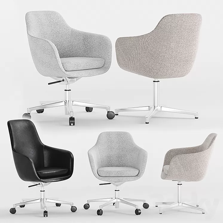 Herman Miller_Saiba Chair 3D Model