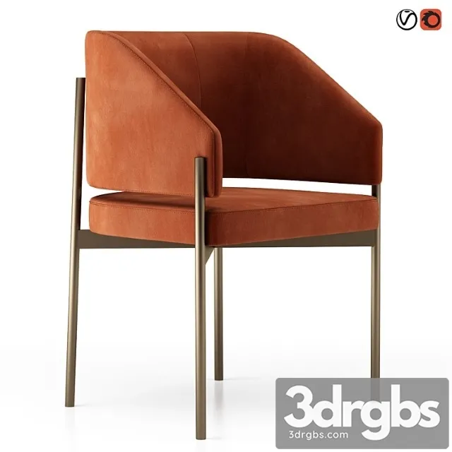 Hermes Chair 2 3D Model Free