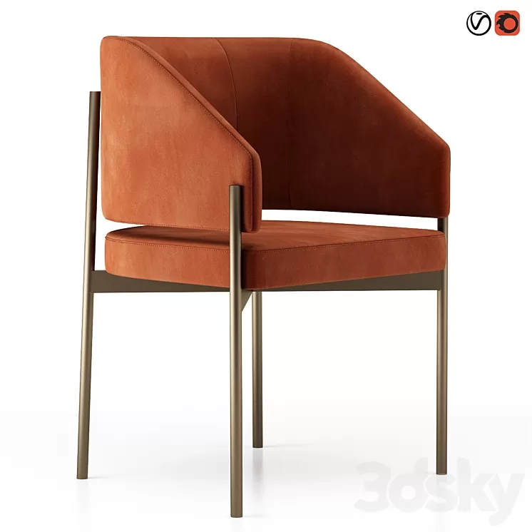 Hermes Chair 3D Model Free
