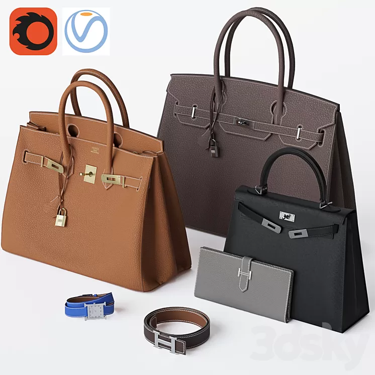 Hermes Set 3D Model