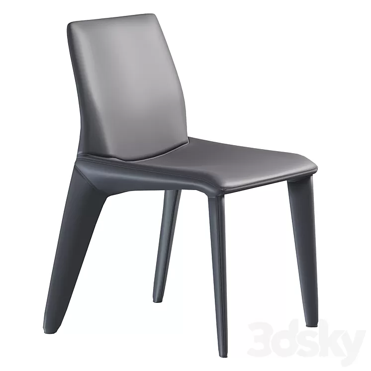 Heron chair by bonaldo 3D Model Free