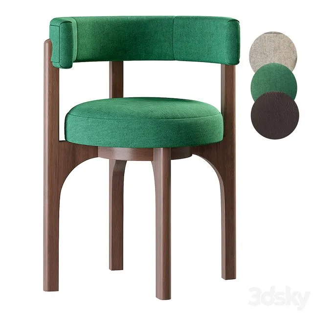 HERON chair by Kelly Wearstler 3D Model