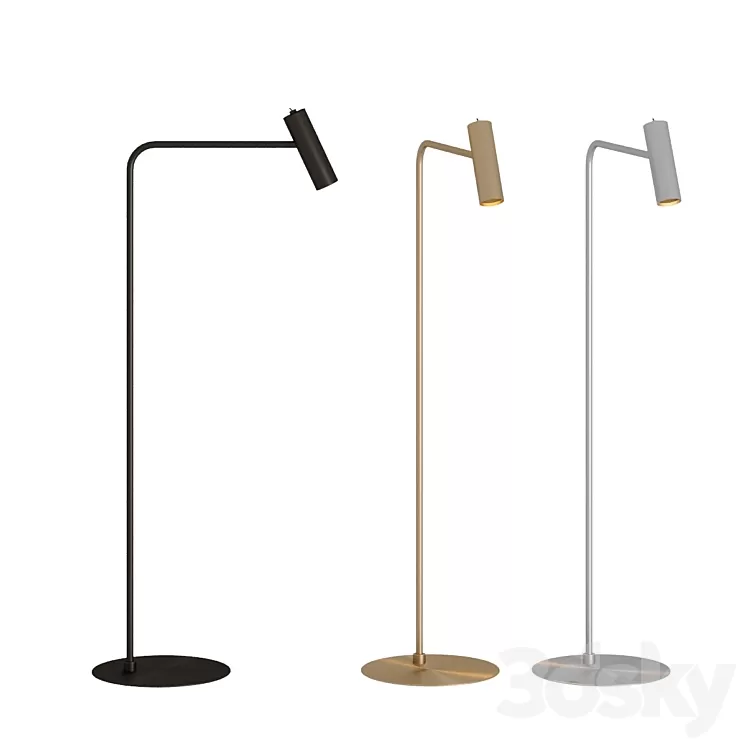 Heron floor lamp 3D Model