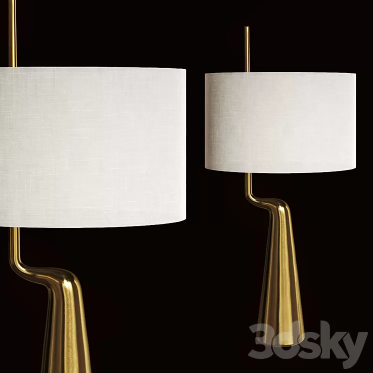 Heronn Table Lamp by Charles Tassin