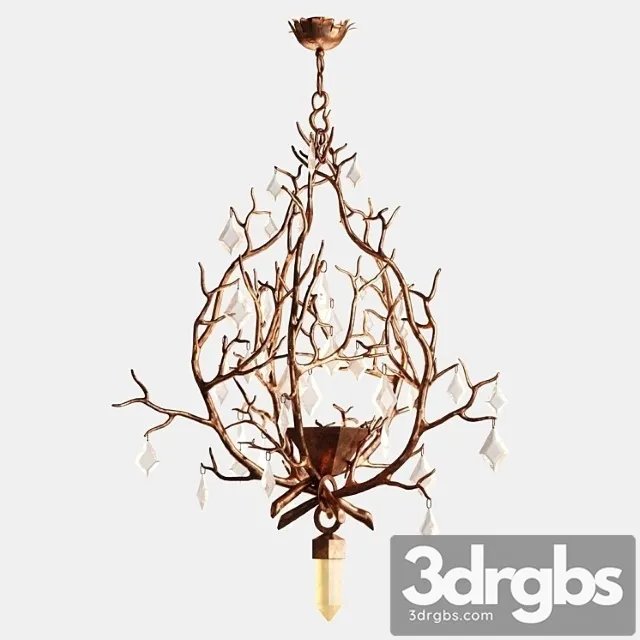 Herve Van Der Straeten Chandelier With Crystals 1 3D Model Free
