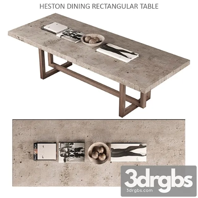 Heston Table 3D Model Free