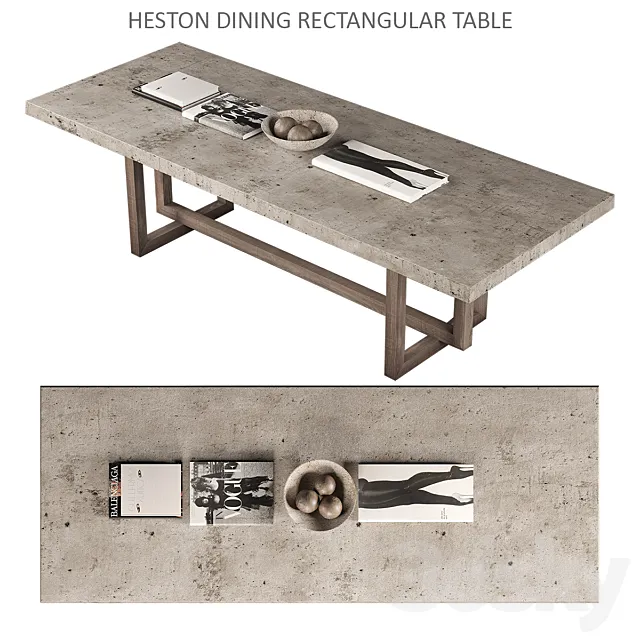 heston table 3DModel