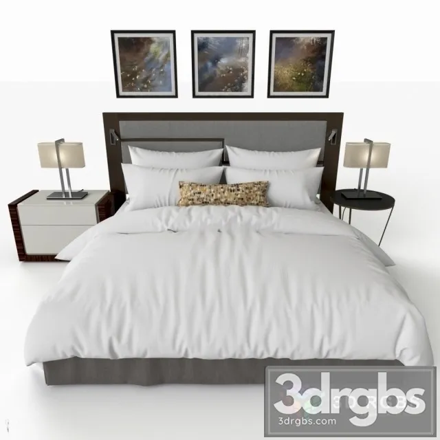 Hetel Bedding 3D Model Free