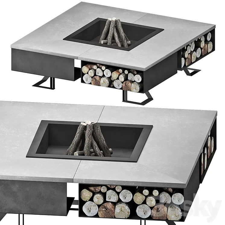 Hetta Square 3D Model Free Download