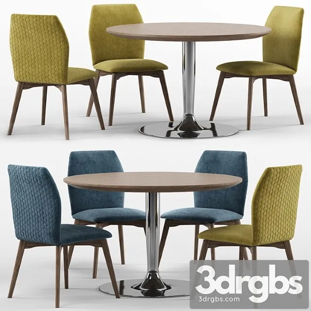 Hexa and planet - connubia calligaris 2 3D Model Free