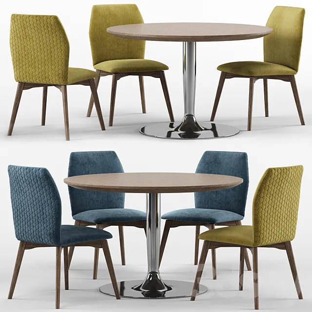 Hexa and Planet - connubia calligaris 3DModel